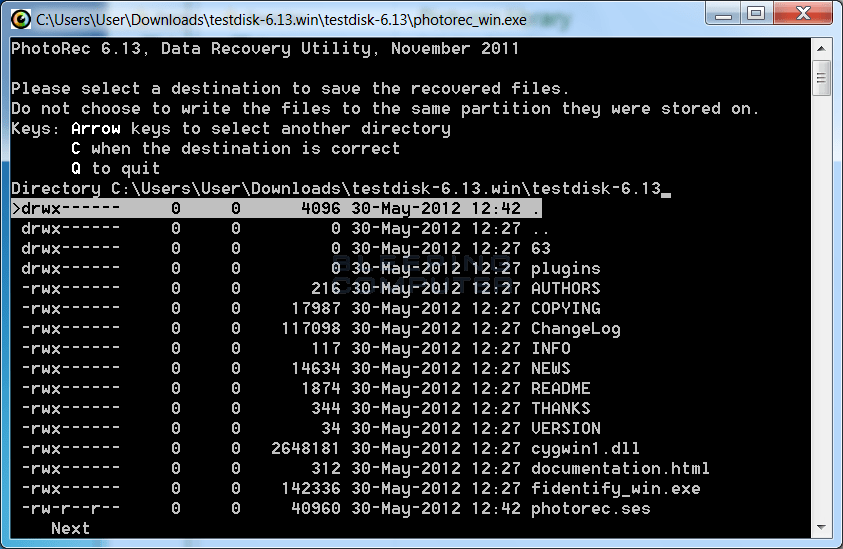 PhotoRec-A Data Recovery Software For Windows