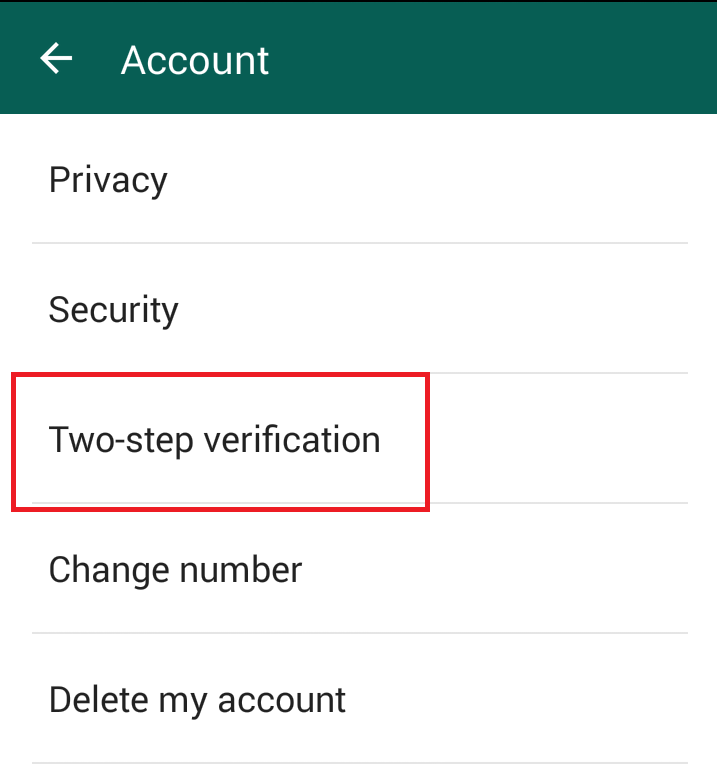 How to Enable Two Step Verification in WhatsApp