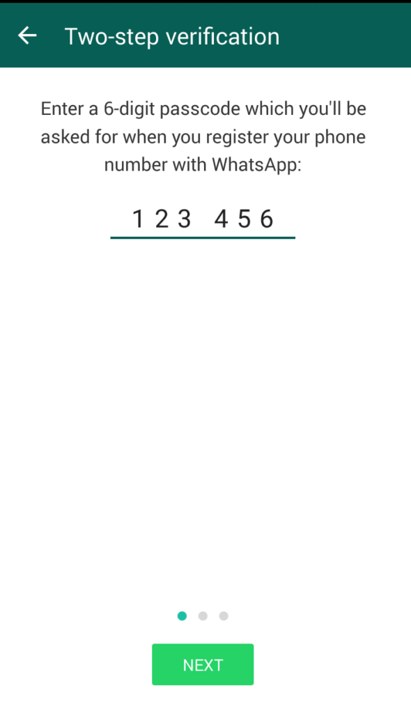How to Enable Two Step Verification in WhatsApp